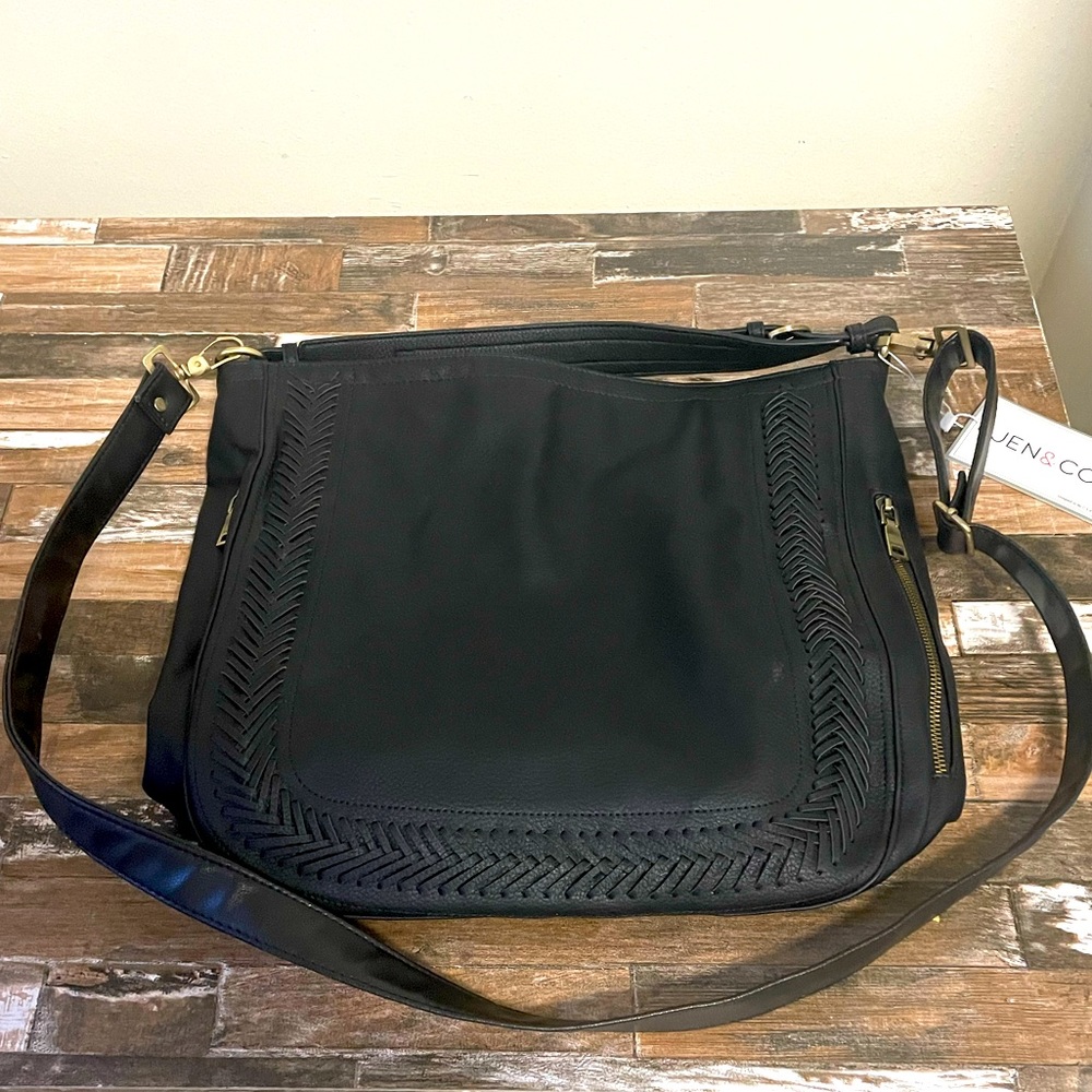 Jen & Co Vegan leather bag NWT
